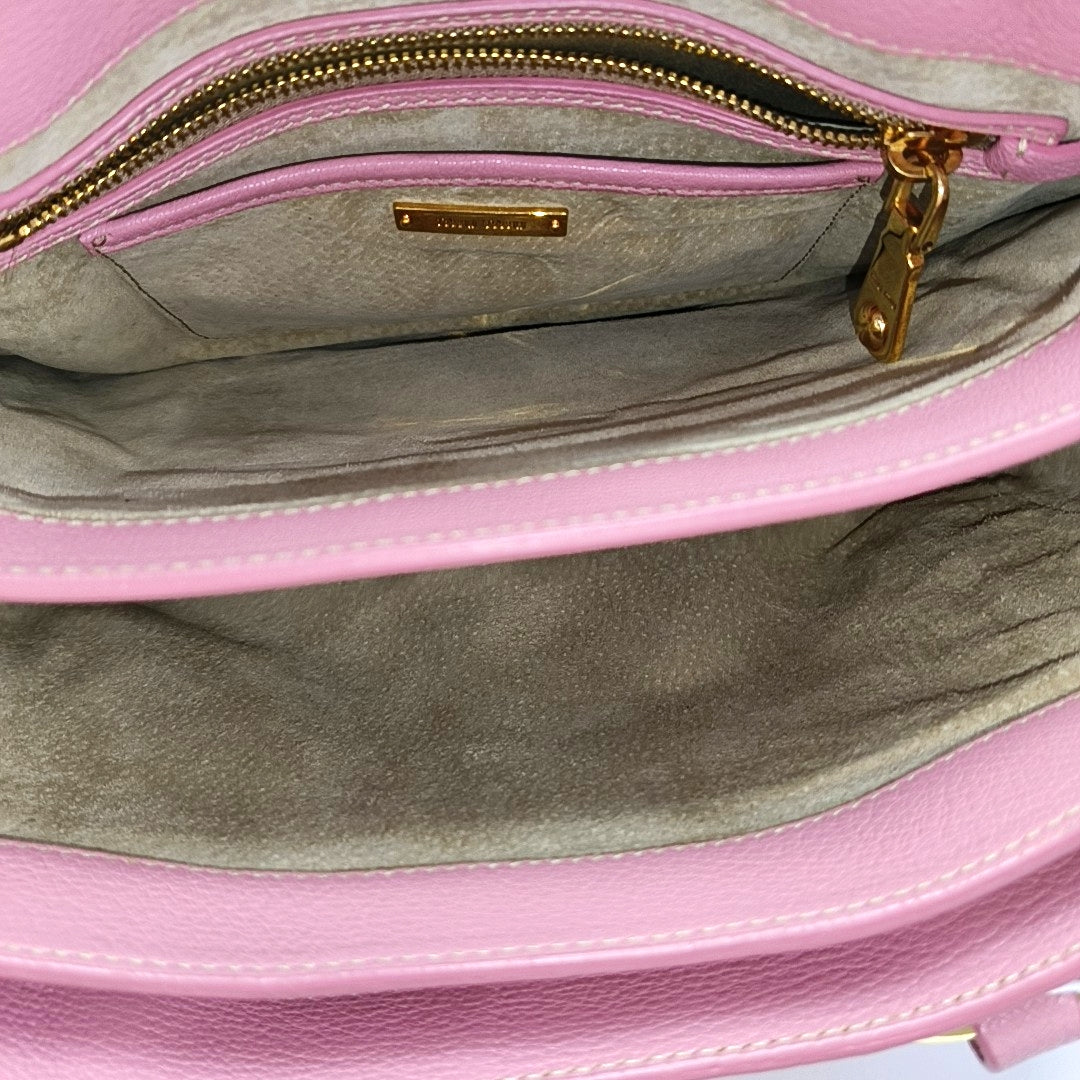 Calfskin Tote Bag Pink