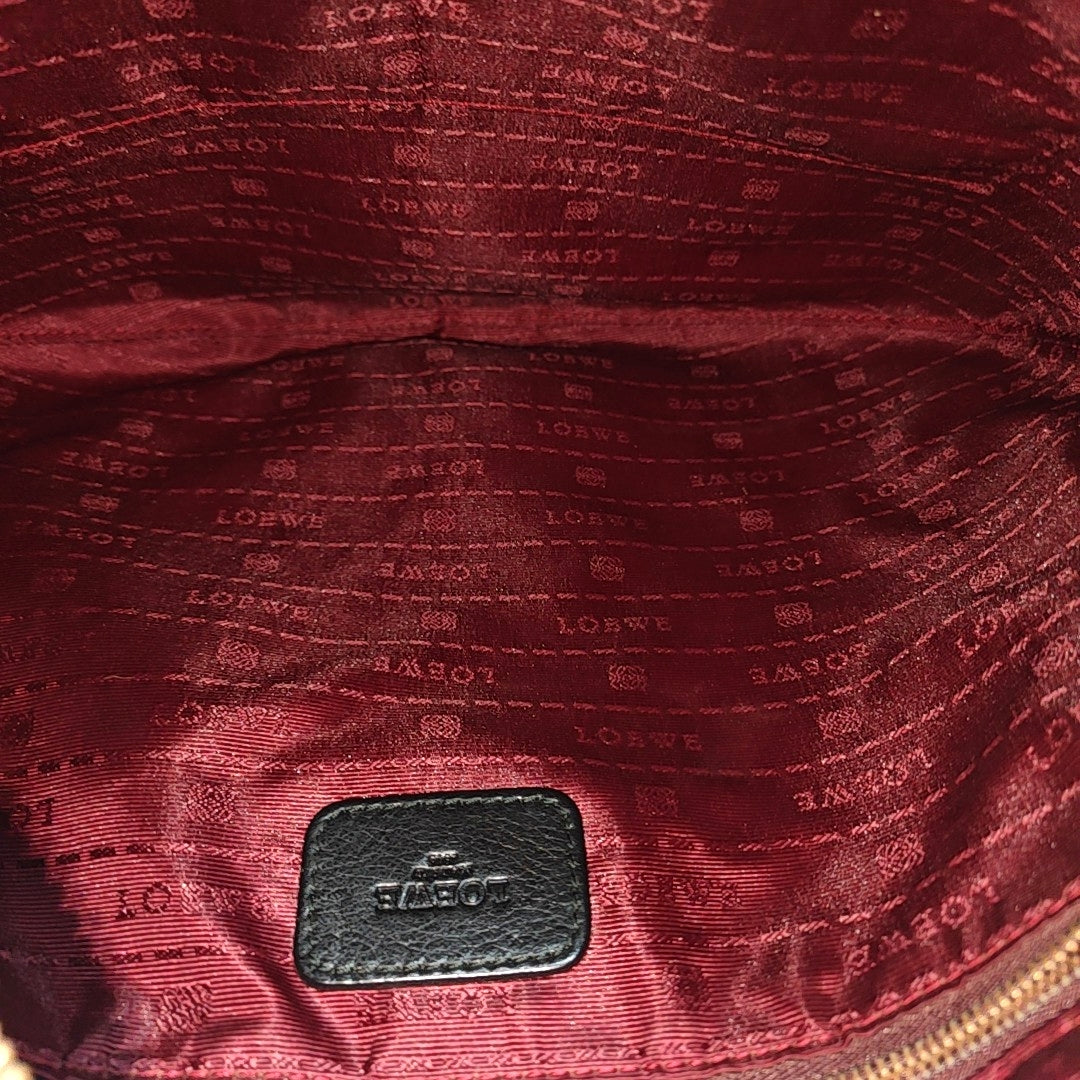 Calfskin Shoulder Bag Black