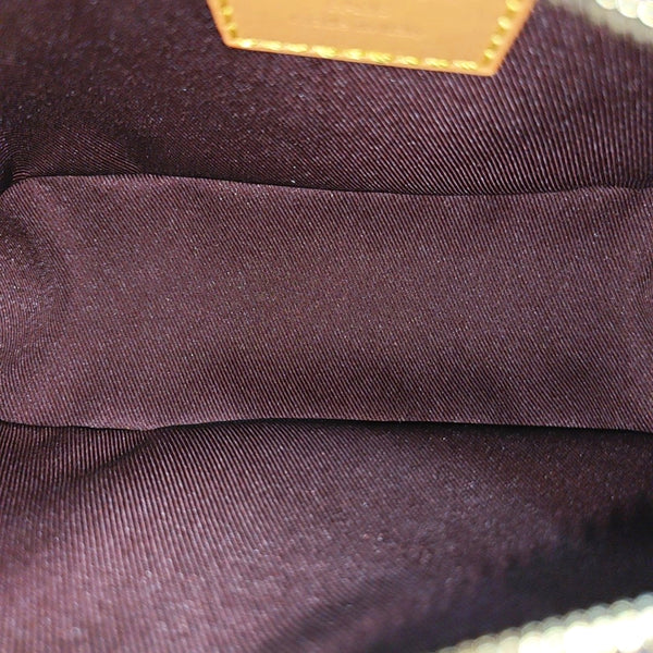 BOULOGNE Nano Monogram Coated Canvas Brown