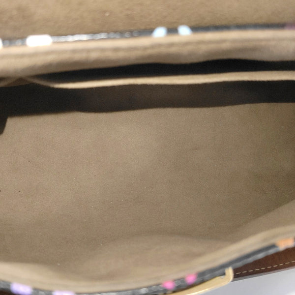 LV × TM BEVERLY MM Monogram Coated Canvas Black