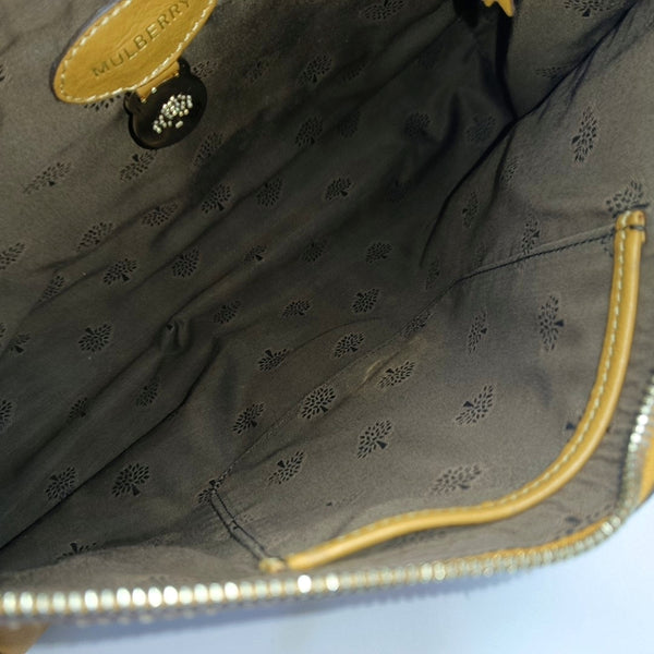 Calfskin Shoulder Bag Yellow