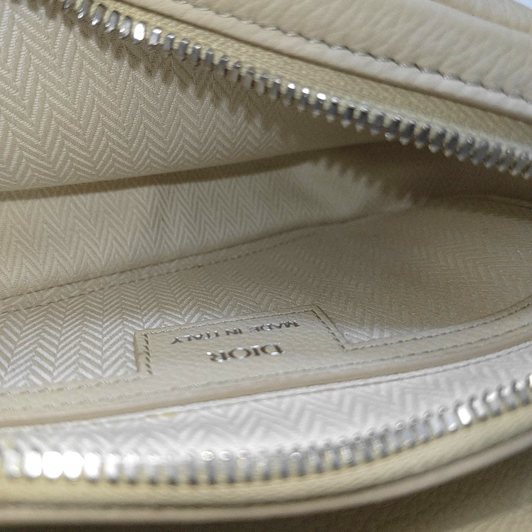Saddle Mini Calfskin Beige