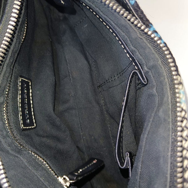 Fabric Top Handle Bag Multicolor