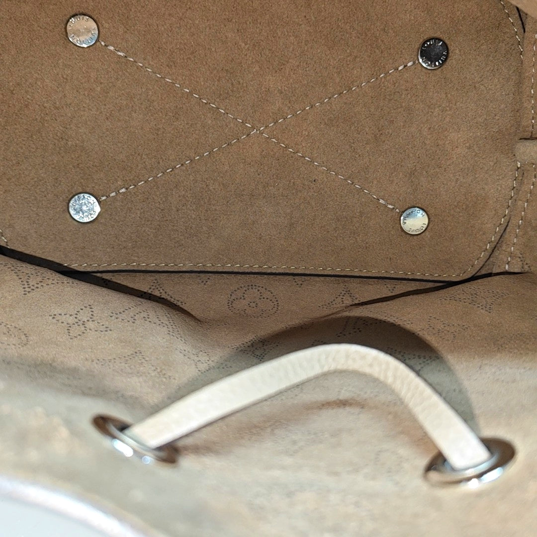 BELLA Monogram Calfskin Gray