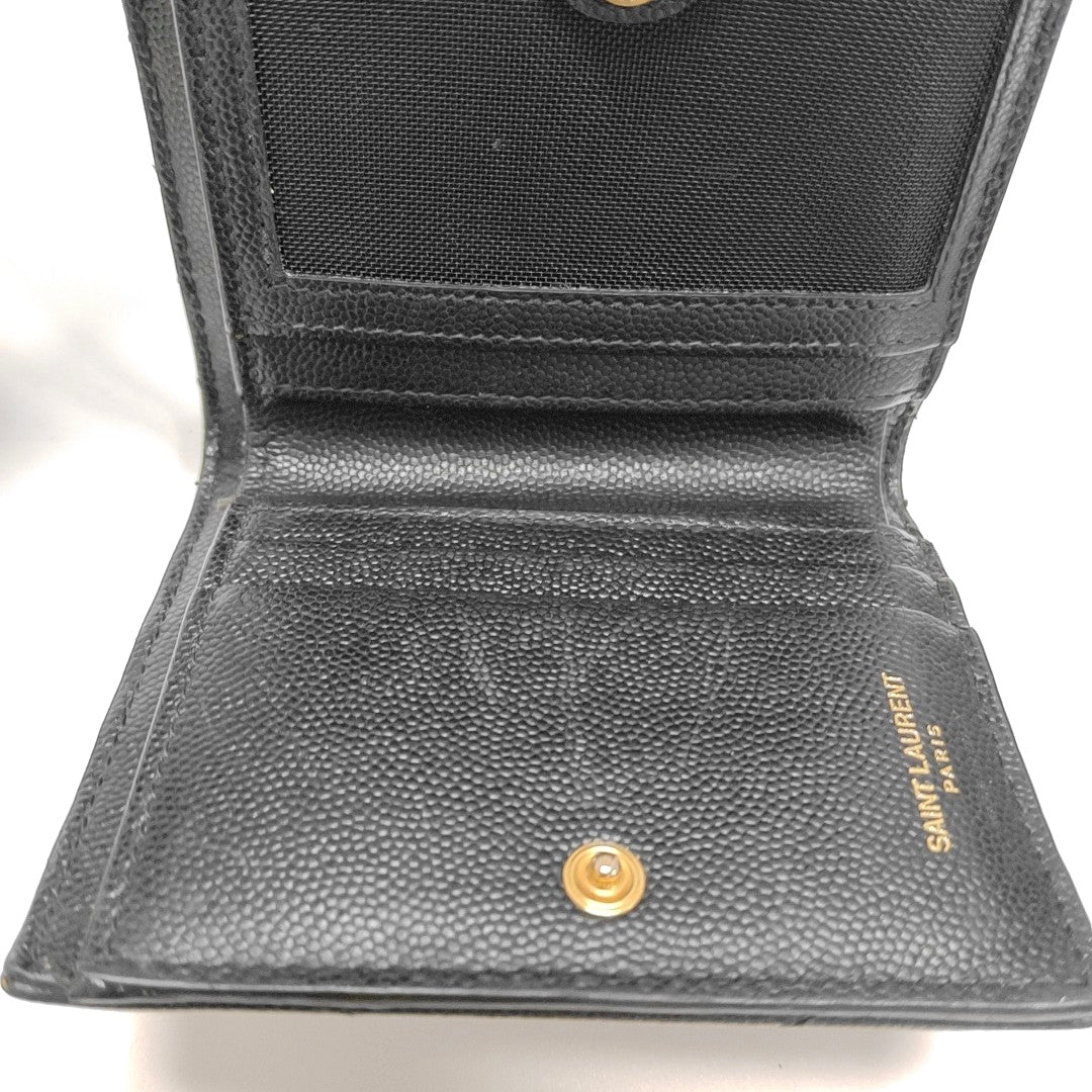 MONOGRAM Quilted Calfskin Black Wallet