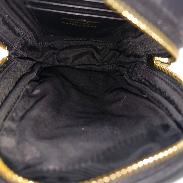 Gancini Calfskin Black