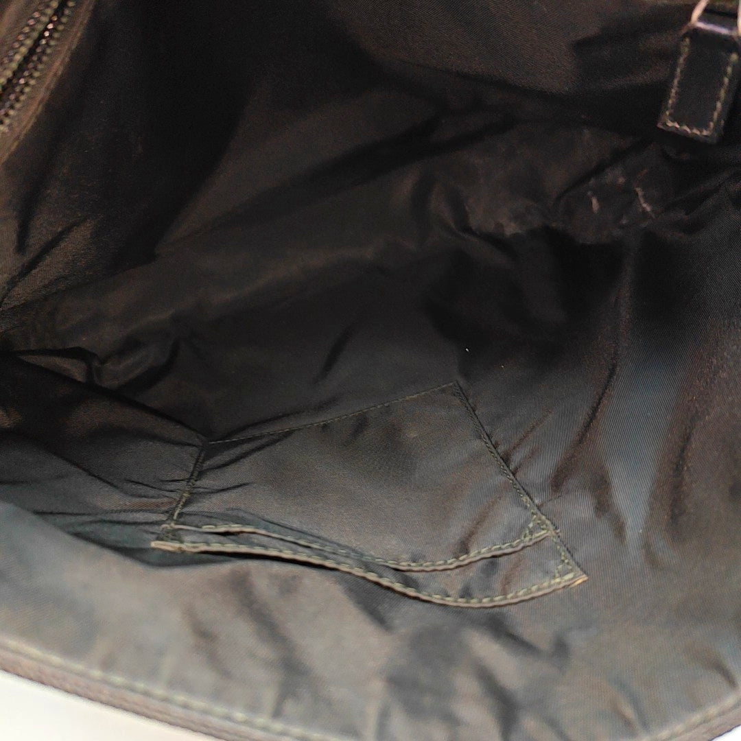 Canvas Crossbody Bag Black