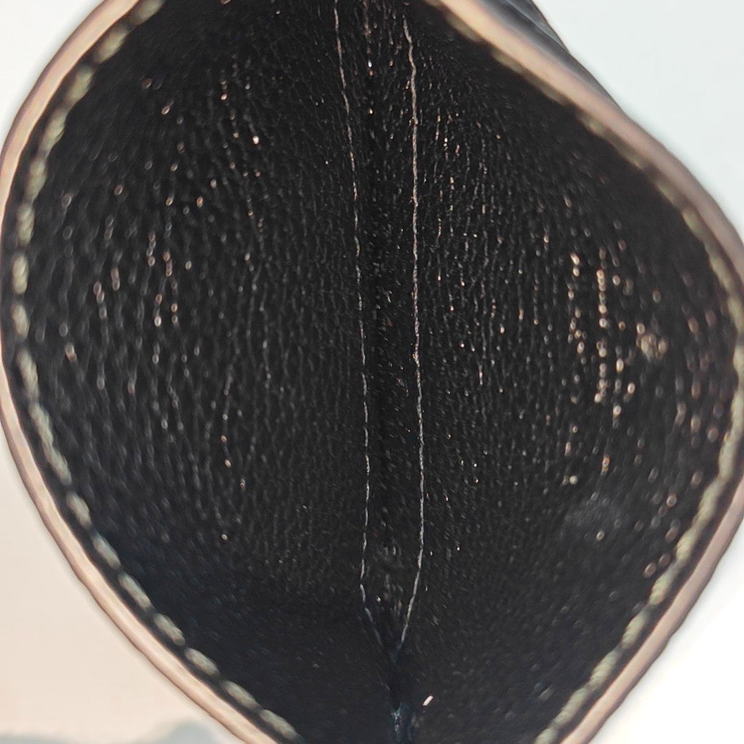 Zumi Calfskin Black Card Holder