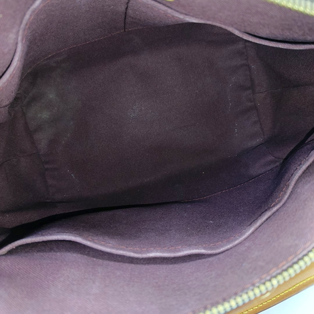 TURENNE Monogram Coated Canvas Brown