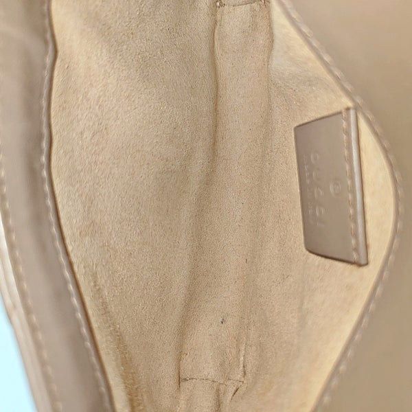 Authenticated pre-owned  GG Marmont Mini Quilted Calfskin Beige - Shoulder Bag at Looply