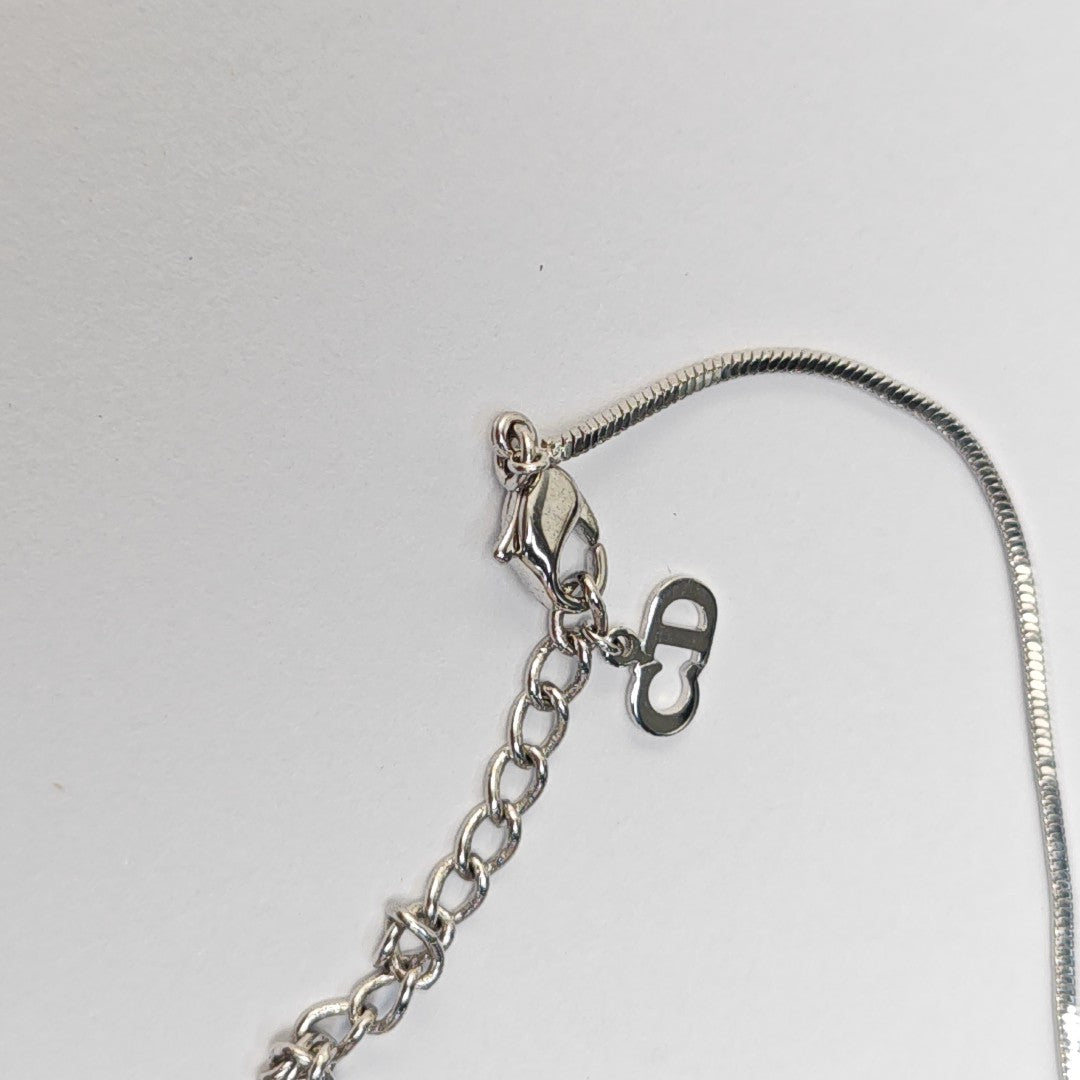 Trotter 2 Metal Silver Necklace