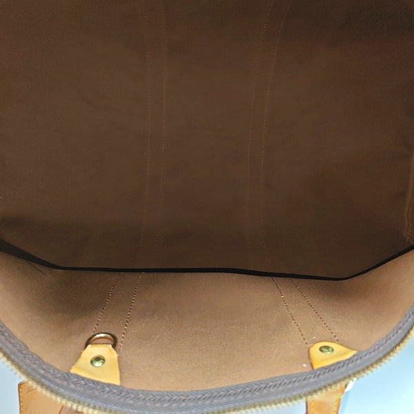 SAC SOUPLE 55 Monogram Coated Canvas Brown
