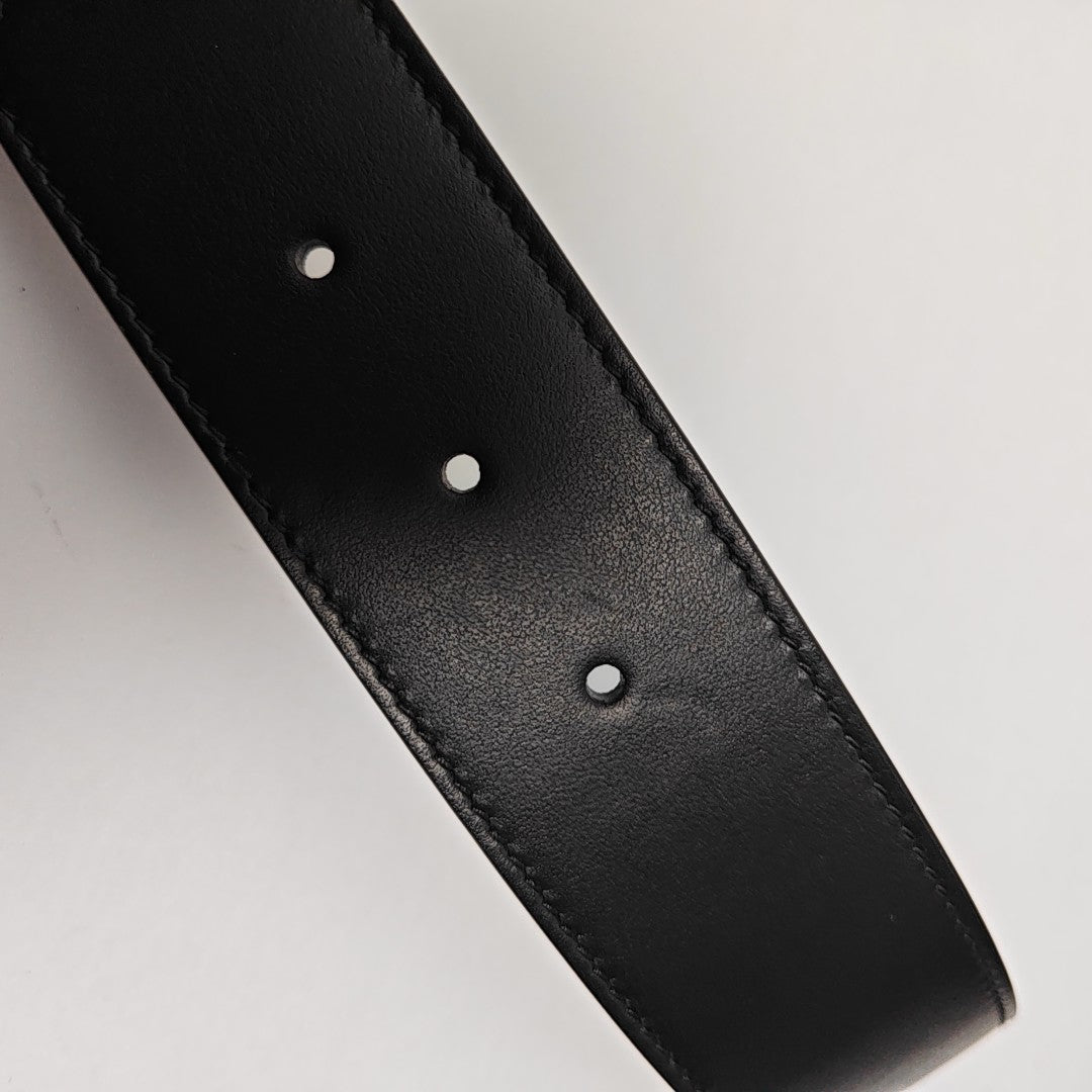 Leather Belt Beige