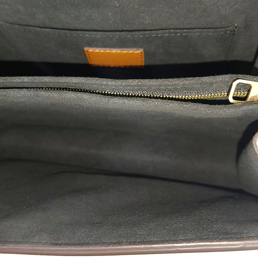 DAUPHINE MM Monogram Coated Canvas Brown