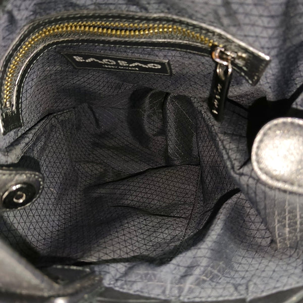Special Material Shoulder Bag Black