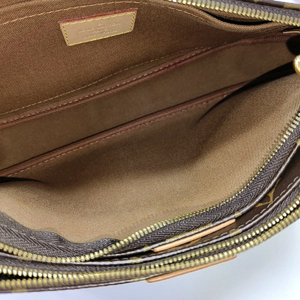 MULTI Monogram Coated Canvas Brown