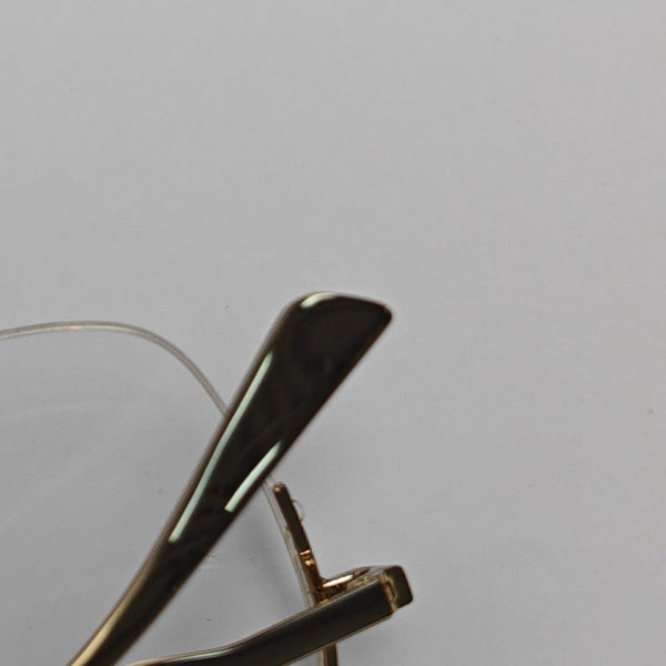 Metal Eyeglasses Gold