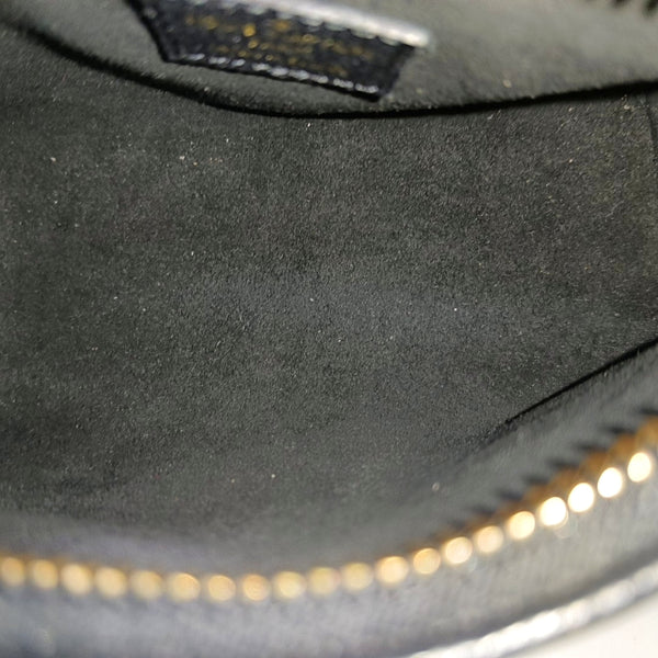 SPEEDY Nano Monogram Calfskin Black