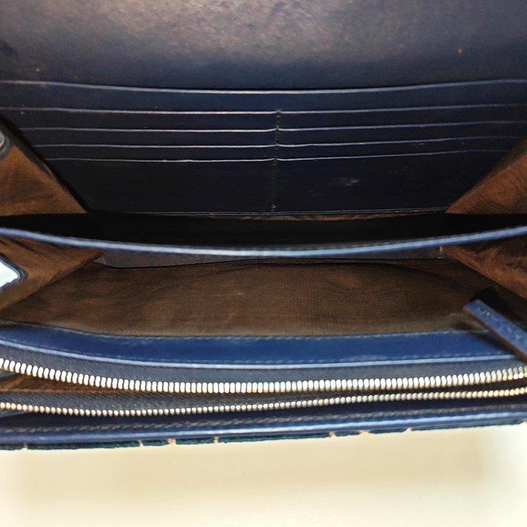 Authenticated pre-owned  Dionysus Mini Monogram Velvet Blue - Shoulder Bag at Looply