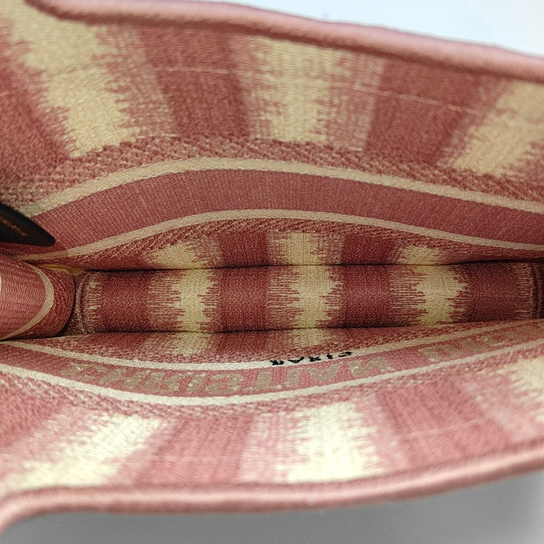 Authenticated pre-owned  Book Tote Mini Fabric Pink - Tote Bag at Looply