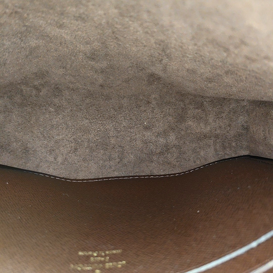 TOILET POCKET 26 Monogram Coated Canvas Brown