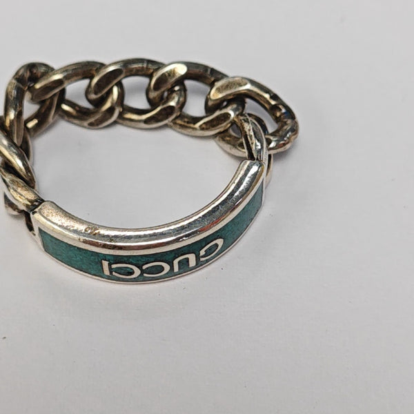 Anillo de plata de ley 925 EU 64