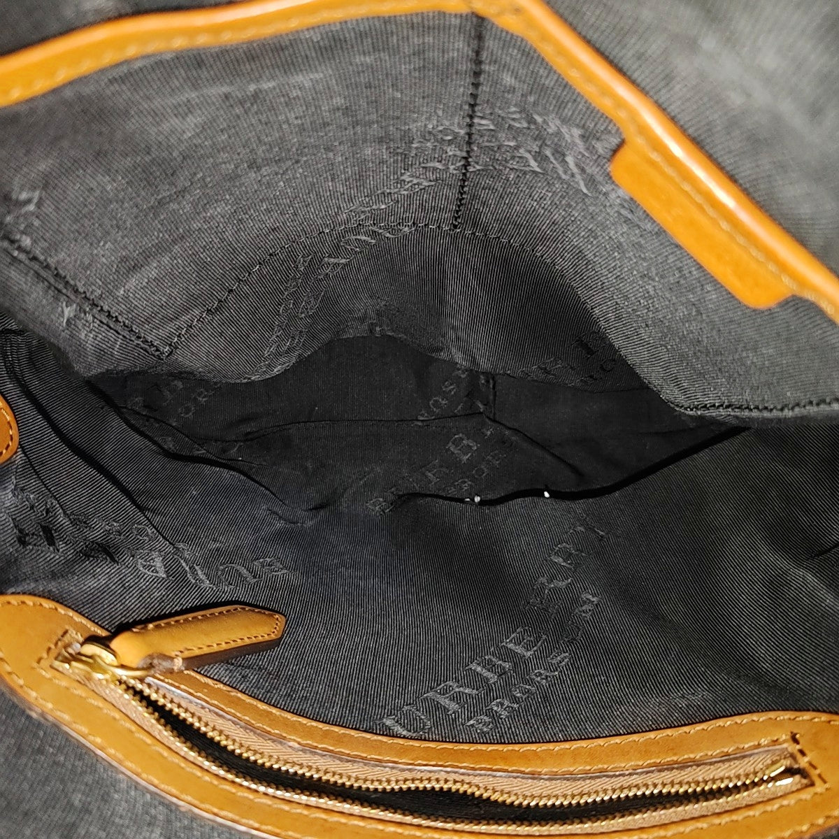 Canvas Shoulder Bag Brown