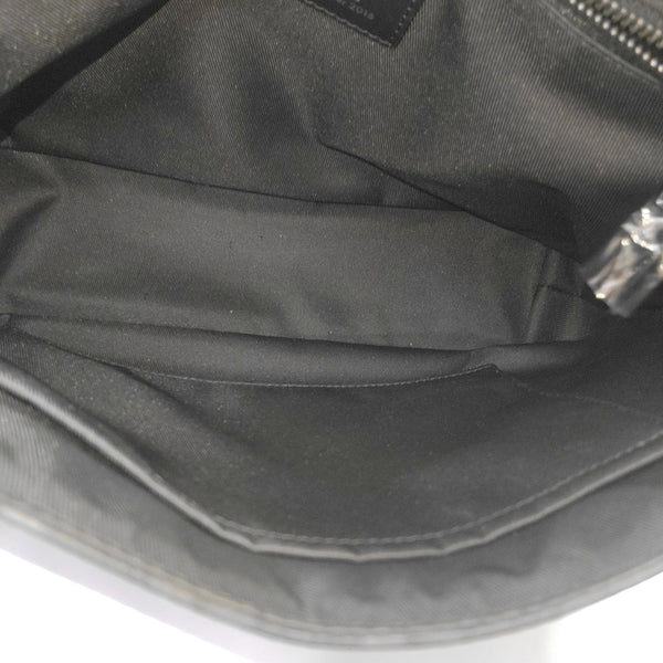 VOYAGER PM Monogram Coated Canvas Black