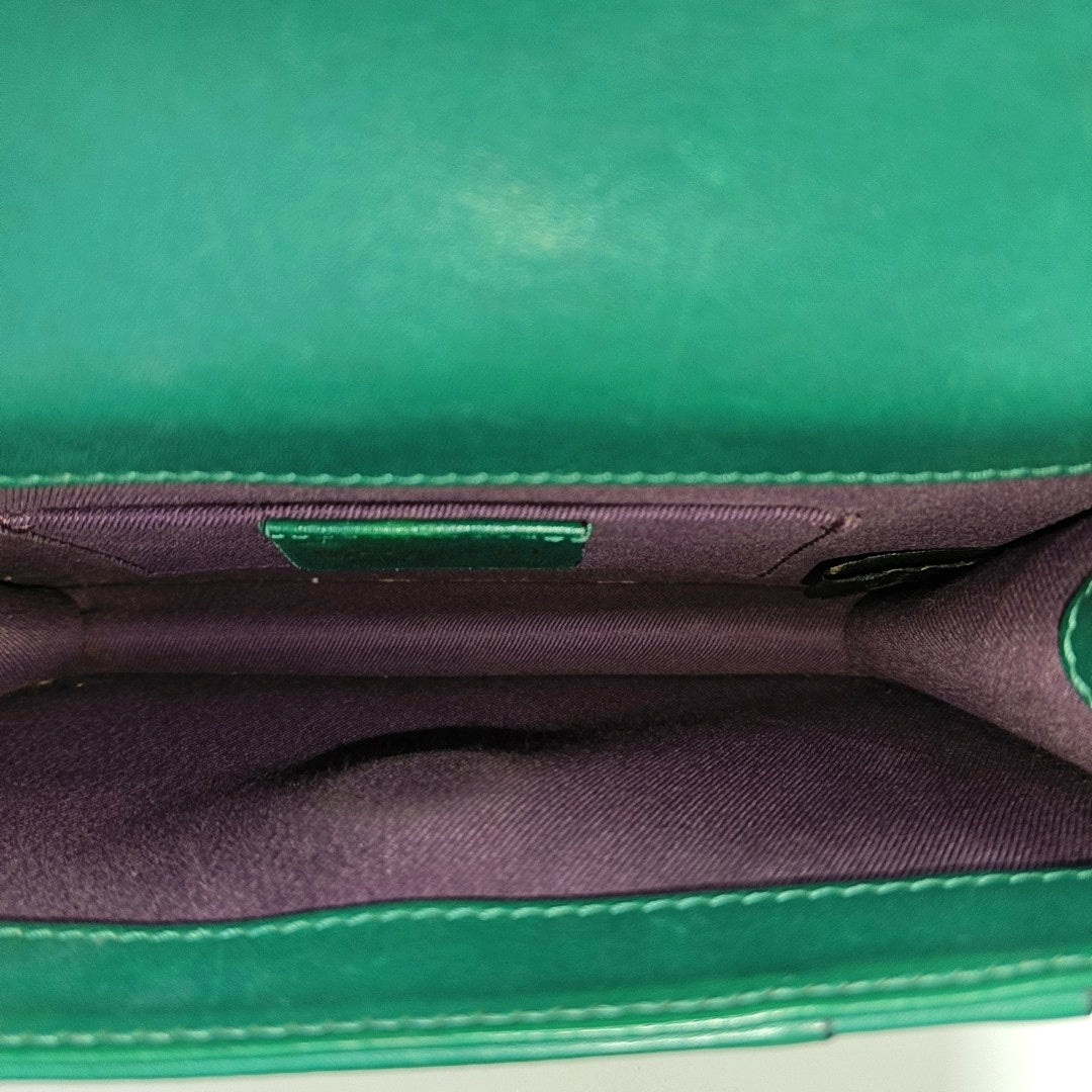 SERPENTI FOREVER Small Calfskin Green
