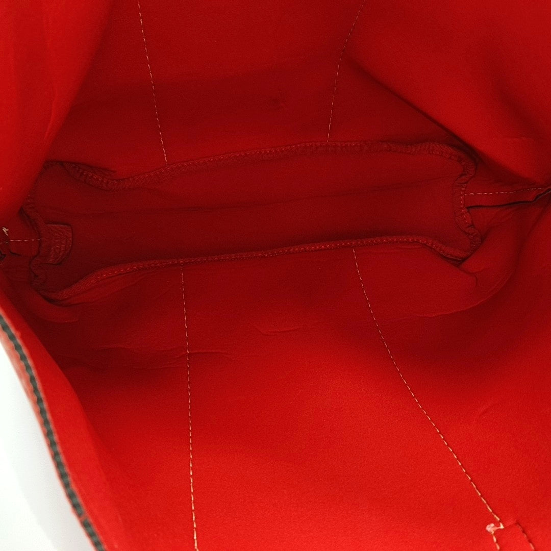 Fabric Tote Bag Red