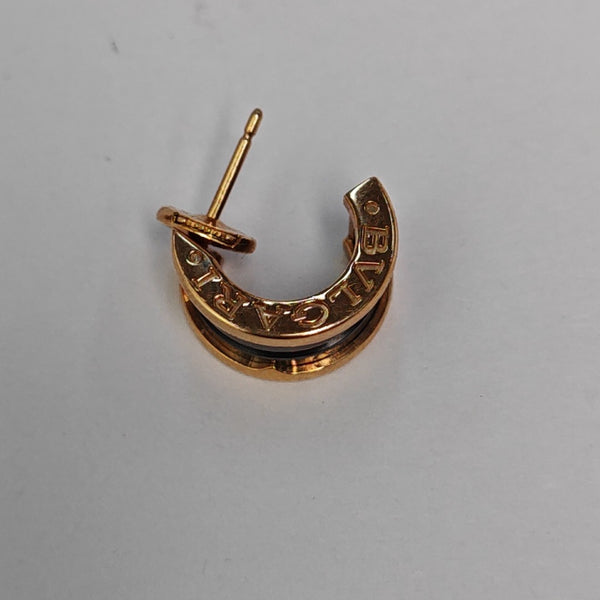 B.ZERO1 18k Rose Gold Stud Earrings