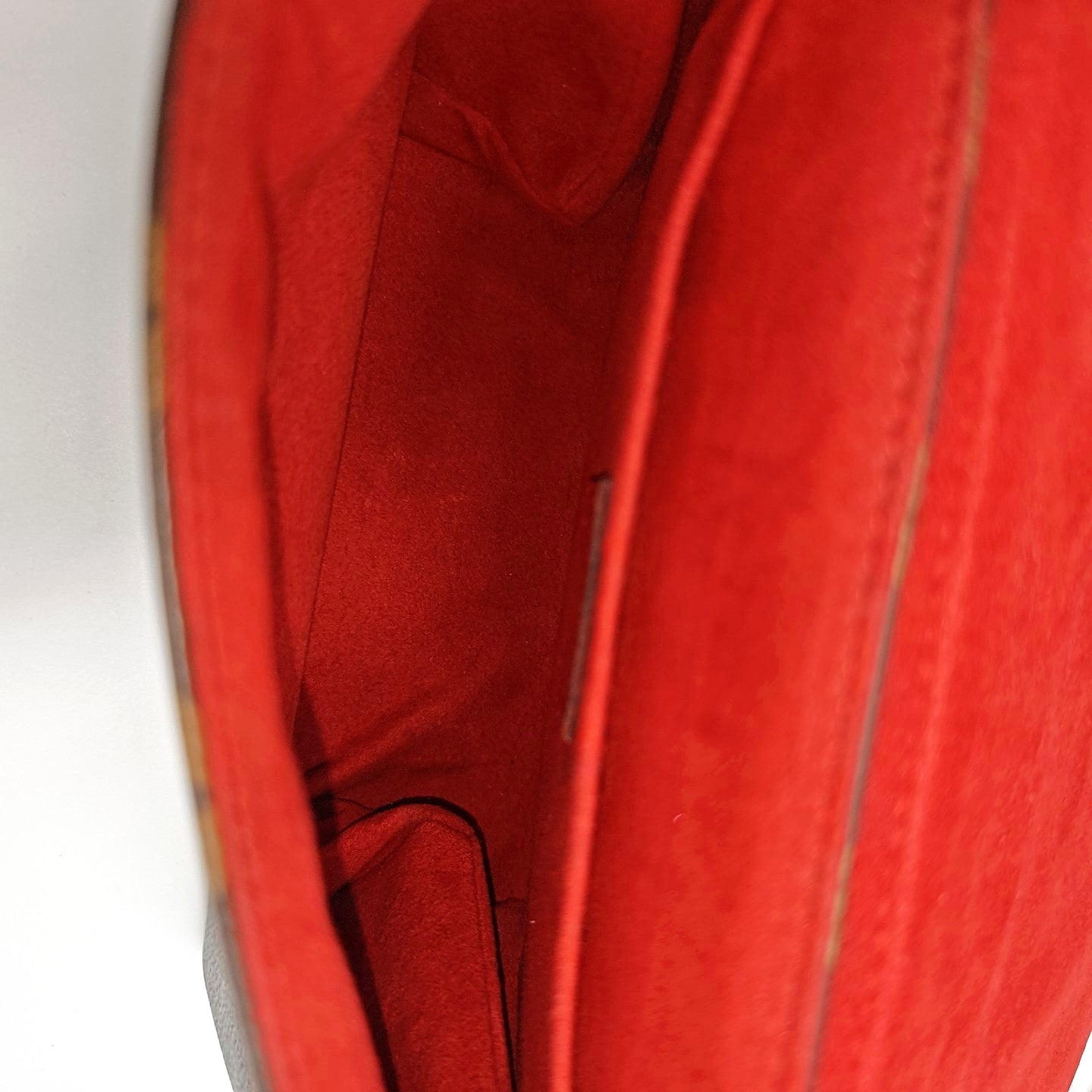 LOCKY BB Monogram Coated Canvas Red