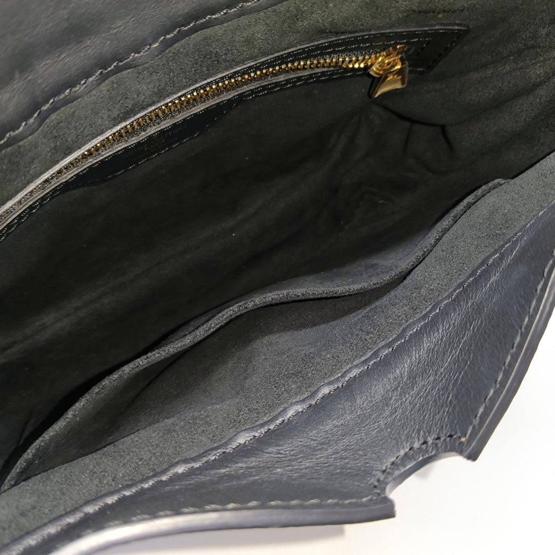 TWINNY Monogram Coated Canvas Brown