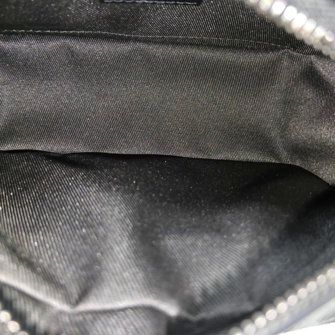 SOFT TRUNK Mini Monogram Coated Canvas Black