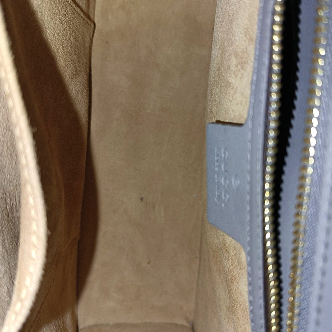 Sylvie Small Calfskin Gray