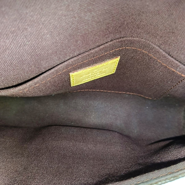 FAVORITE PM Monogram Coated Canvas Brown