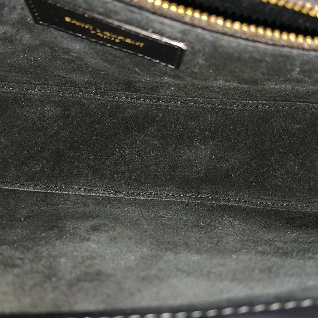 LE 5 À 7 Small Calfskin Black