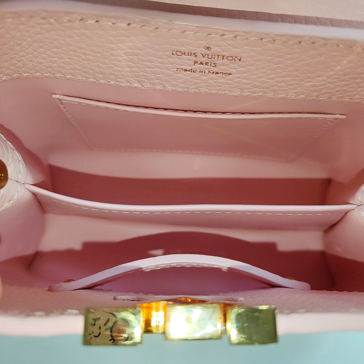CAPUCINES Mini Calfskin Pink