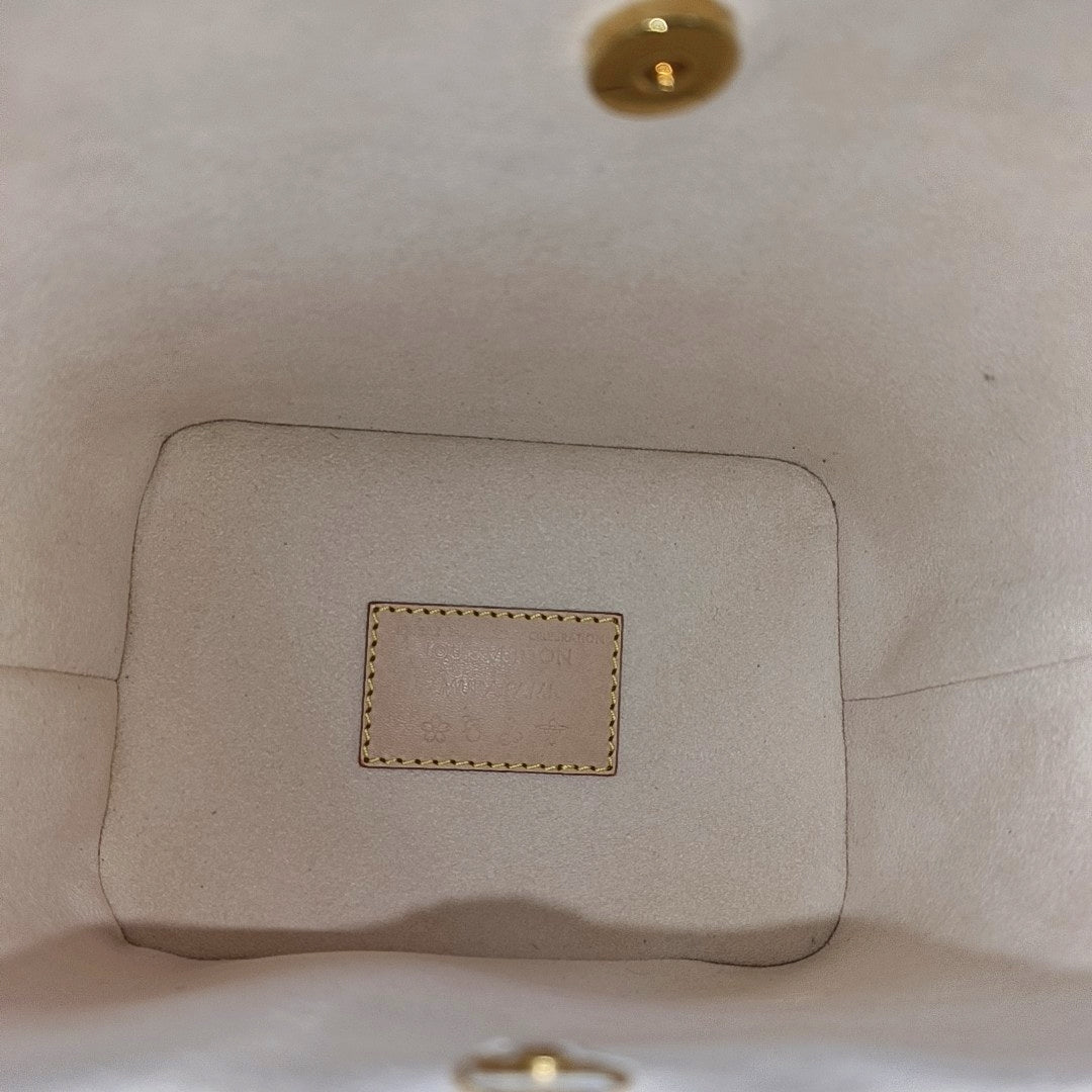 LV × TM ALL IN BB Monogram Coated Canvas White