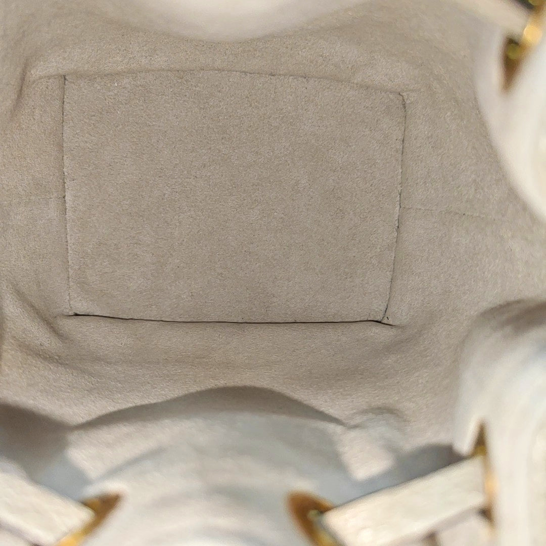 NOÉ Nano Monogram Calfskin Gray