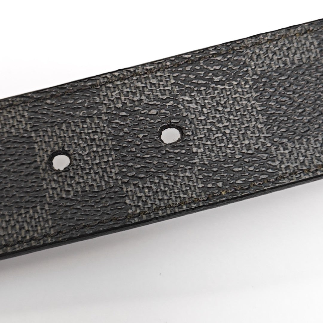 Coated Canvas Belt Black
