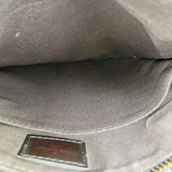 BROOKLYN Damier Ebene Coated Canvas Brown