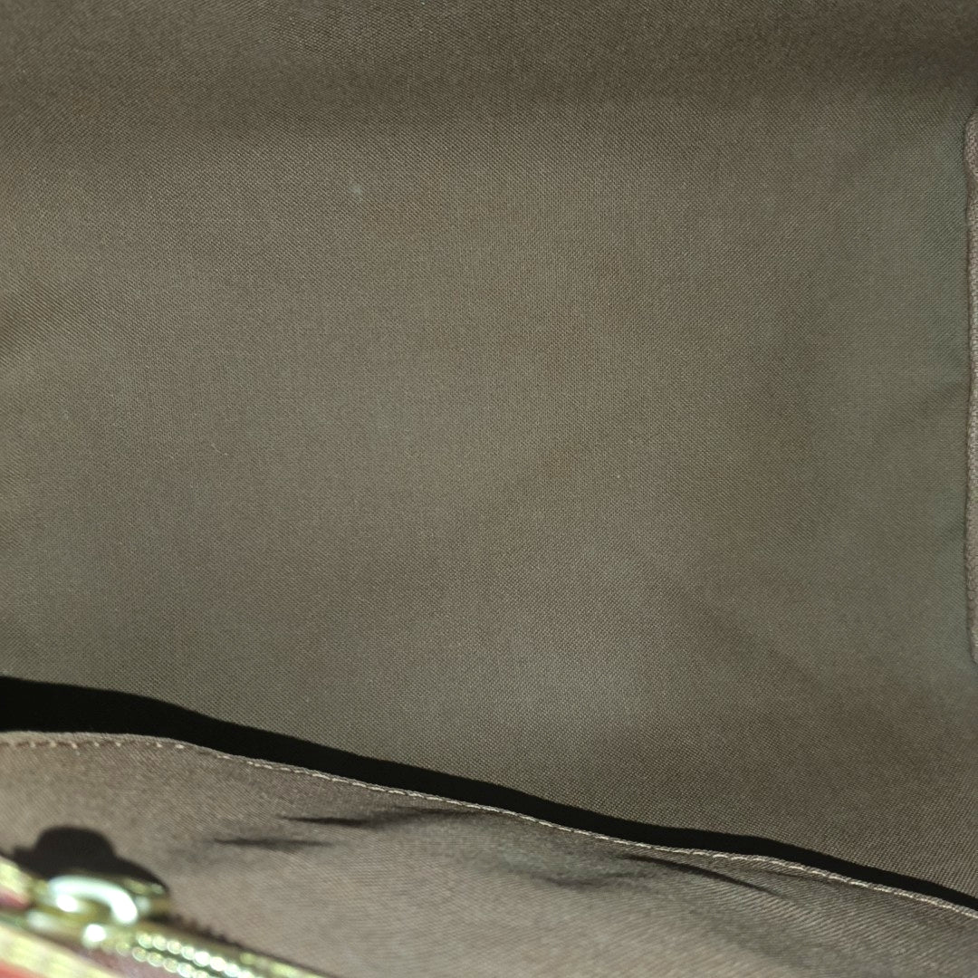 SPEEDY 30 Monogram Coated Canvas Brown