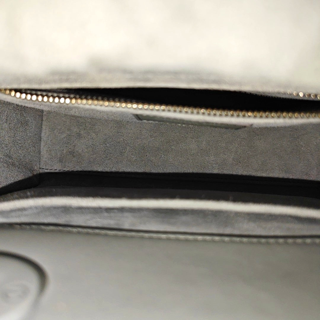 Lady Dior Small Cannage Lambskin Gray
