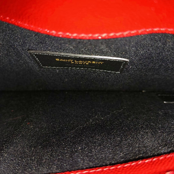 UPTOWN Small Calfskin Red