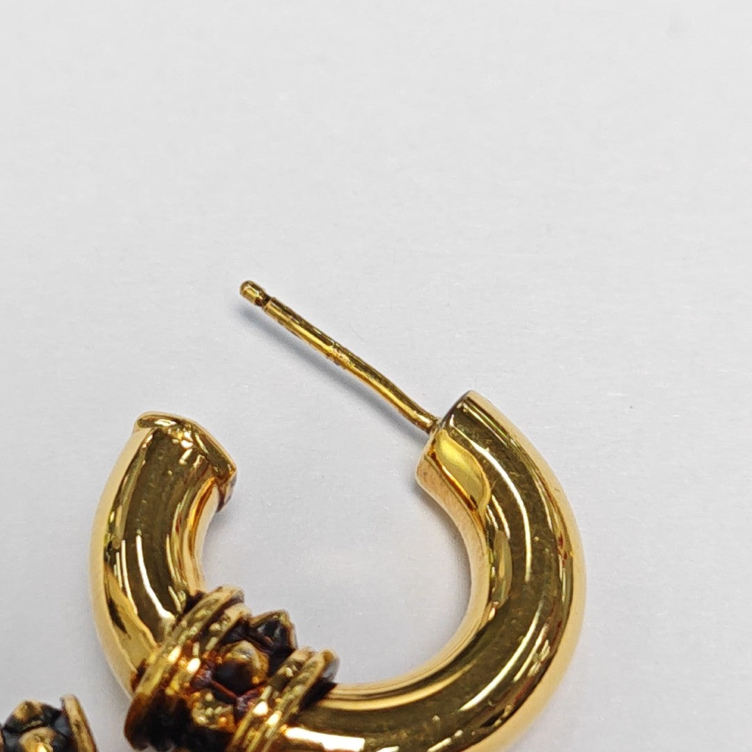 Metal Gold Earrings