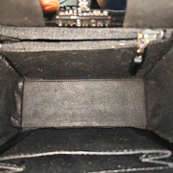Leather Shoulder Bag Black
