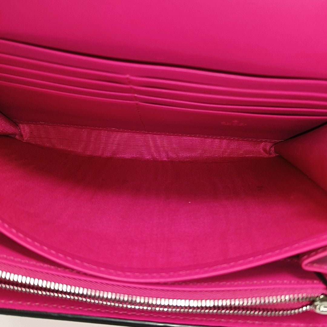 Calfskin Shoulder Bag Red