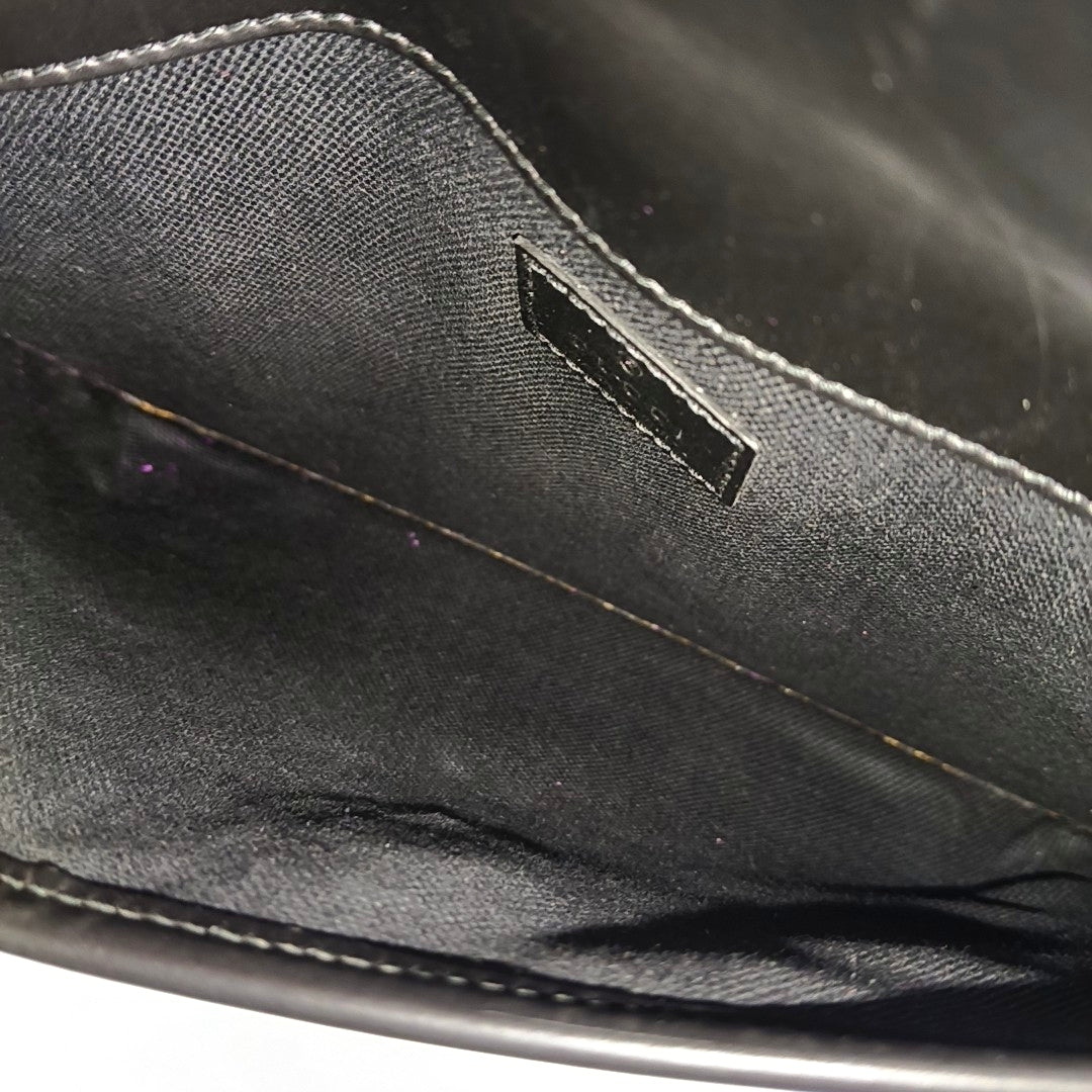 Neo Vintage Monogram Coated Canvas Black