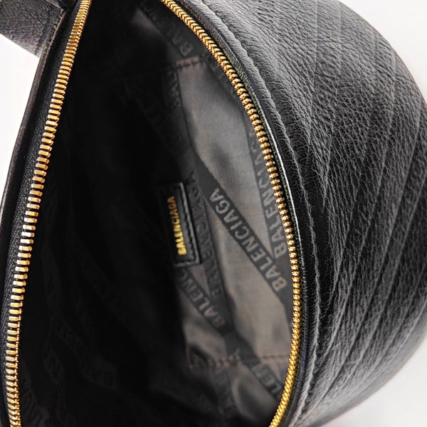 Souvenirs Quilted Calfskin Black